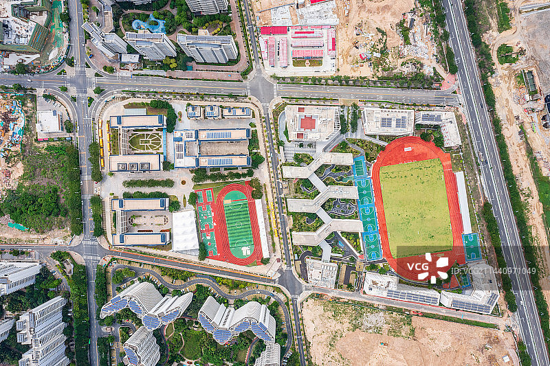 三亚崖州湾科技城中学 三亚寰岛实验小学图片素材