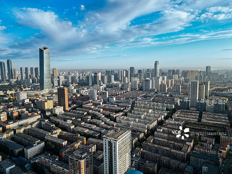 沈阳 故宫 沈河区 恒隆广场 星汇广场 地标 航拍图片素材