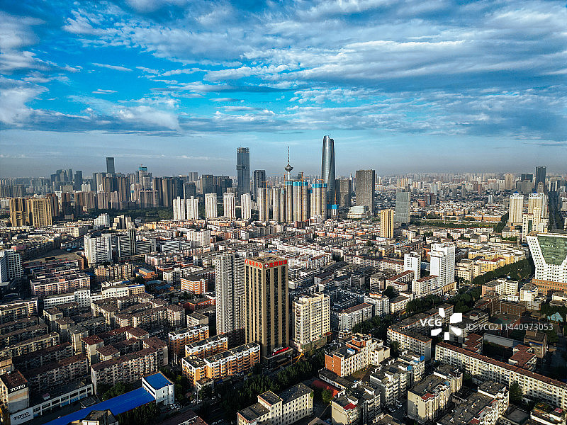 沈阳 故宫 沈河区 恒隆广场 星汇广场 地标 航拍图片素材