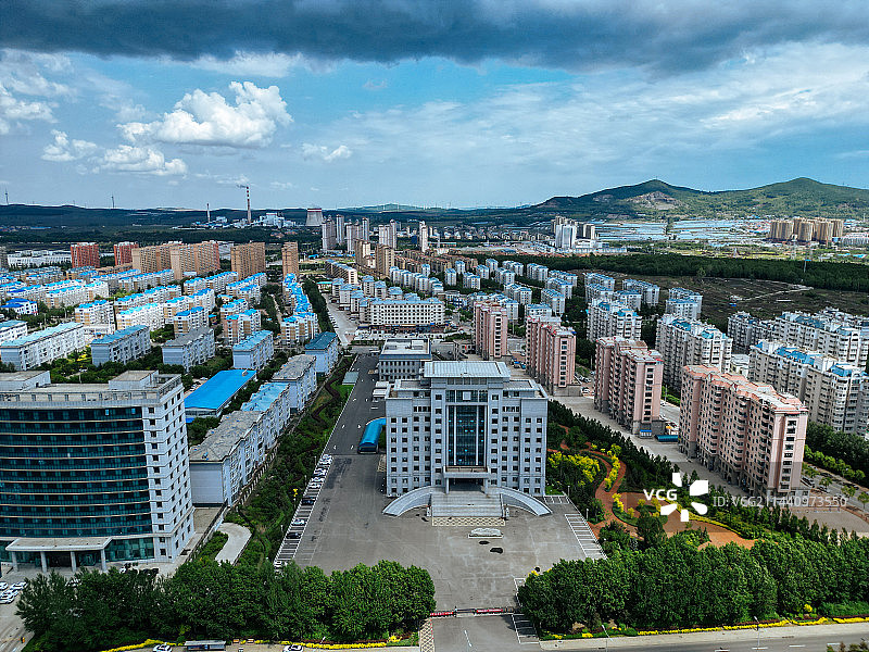双鸭山市 市政广场 博物馆 广大厦 世纪大道 新城 尖山区图片素材