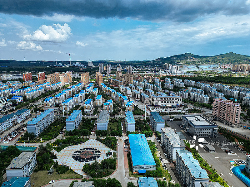 双鸭山市 市政广场 博物馆 广大厦 世纪大道 新城 尖山区图片素材