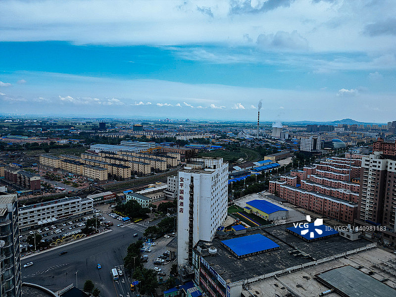 调兵山市 明月禅寺 兀术城 月亮湖 航拍 地标图片素材