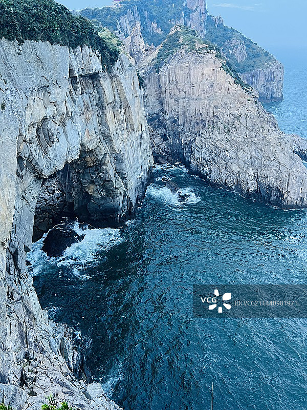 渔山岛傍晚图片素材