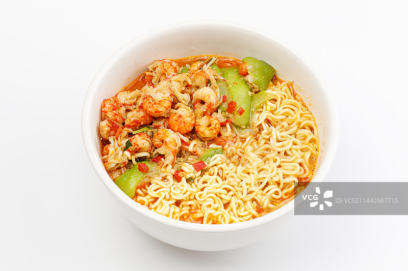 小龙虾方便面图片素材