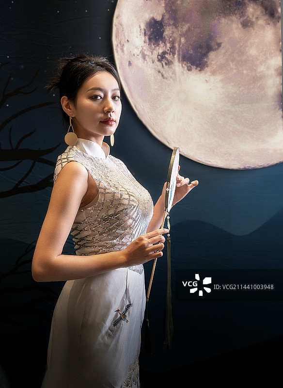 佳能活动现场模特图片素材