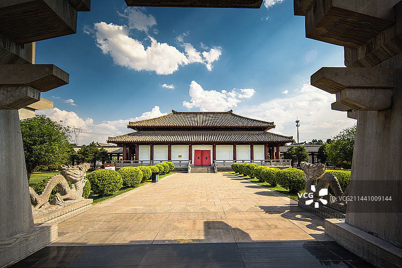 河南省漯河市许慎文化园图片素材