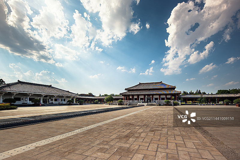 河南省漯河市许慎文化园图片素材