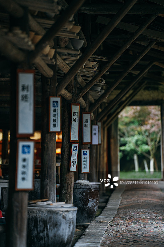 景德镇古窑民俗博览区的半成品图片素材