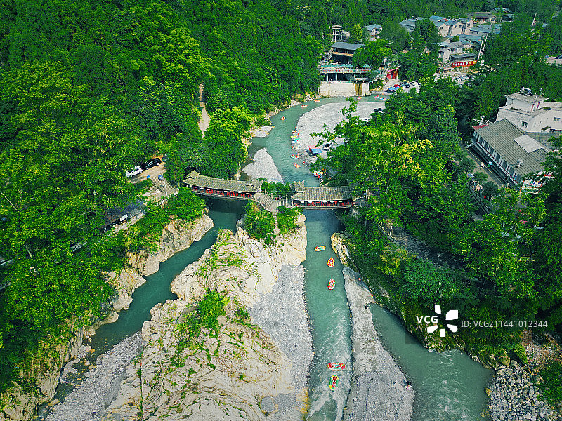 航拍，日落。图片素材