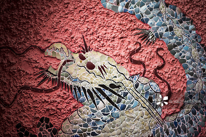 天津瓷房子图片素材