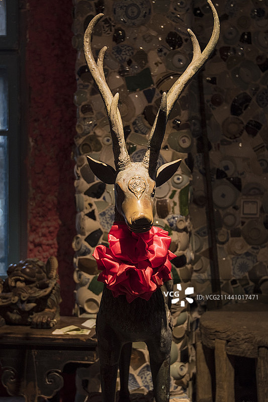 天津瓷房子图片素材