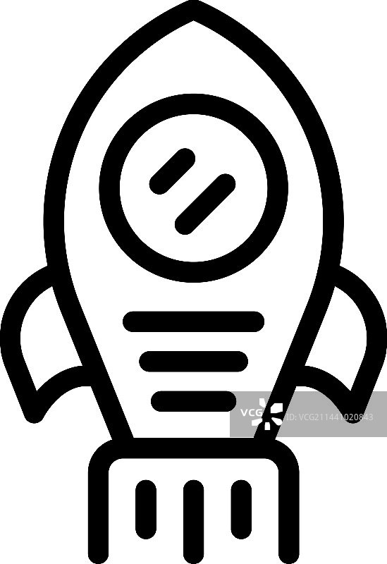 火箭启动图标工作笔记本电脑图片素材