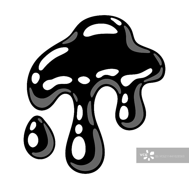 滴落的黏液图片素材