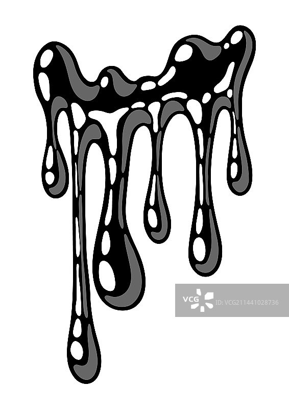 滴落的黏液图片素材