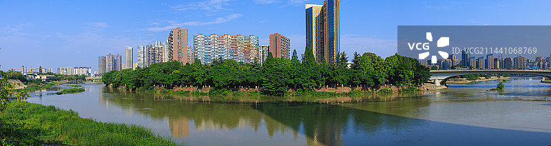 成都市锦江维也纳府南河图片素材