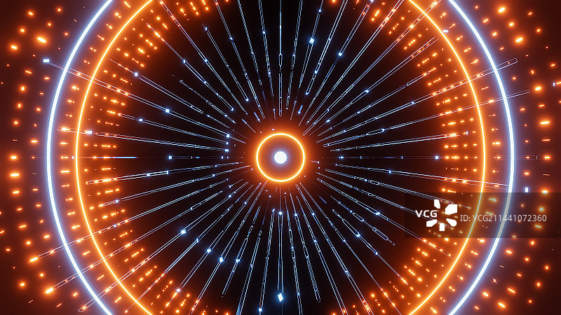 3D 径向 光圈 爆炸 穿越 特效 背景图片素材