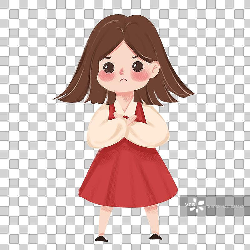 拒绝动作图片素材