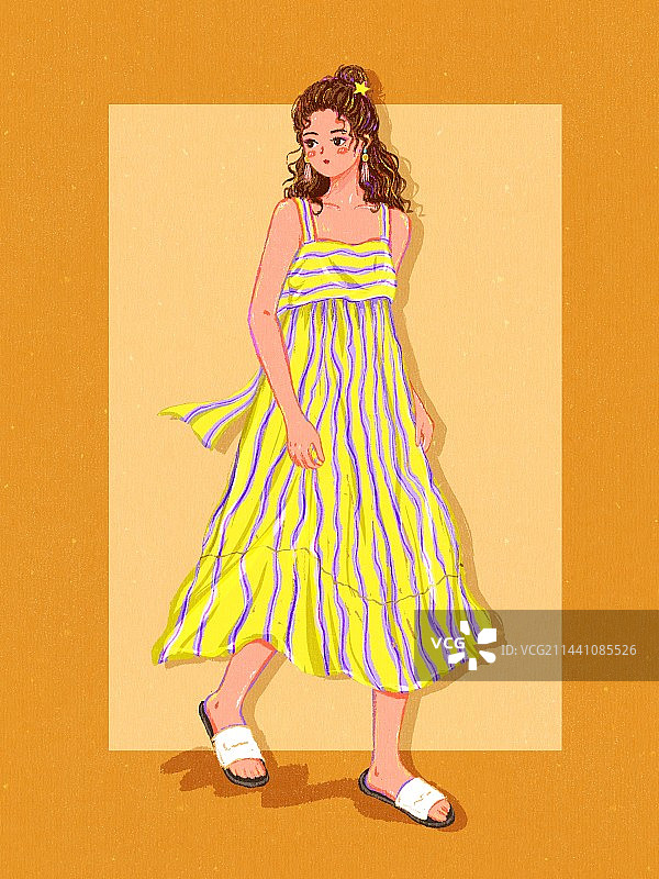 时尚女孩7图片素材