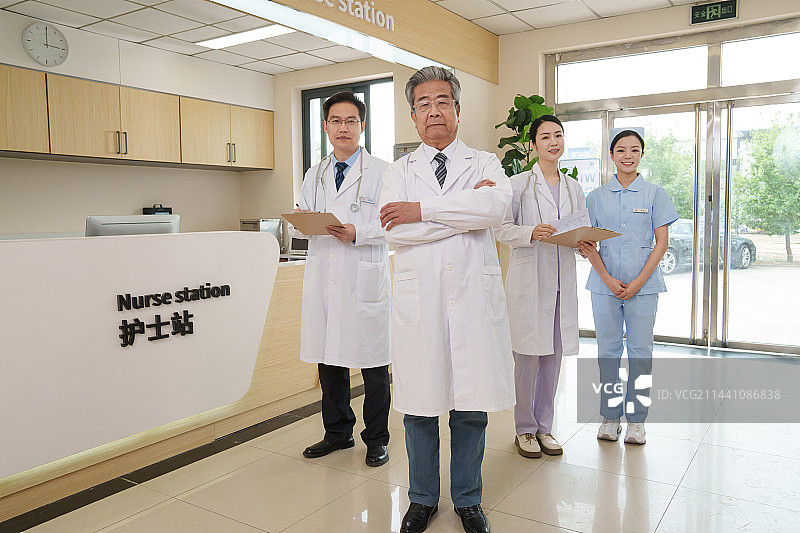 权威的医务工作者团队图片素材