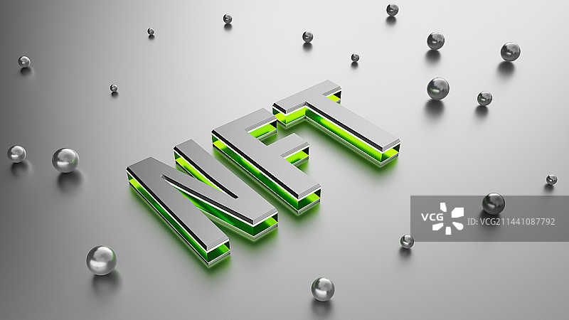 NFT数字藏品三维文字渲染图片素材