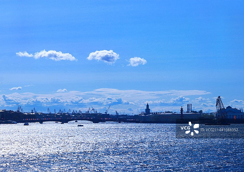 圣彼得堡的自然风光图片素材