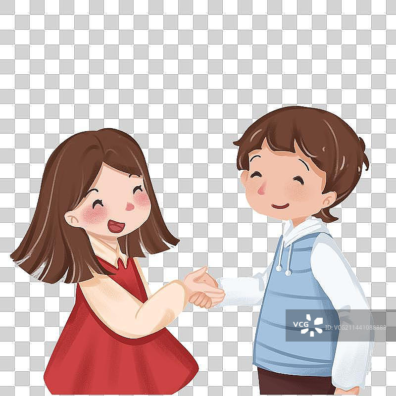 交朋友图片素材