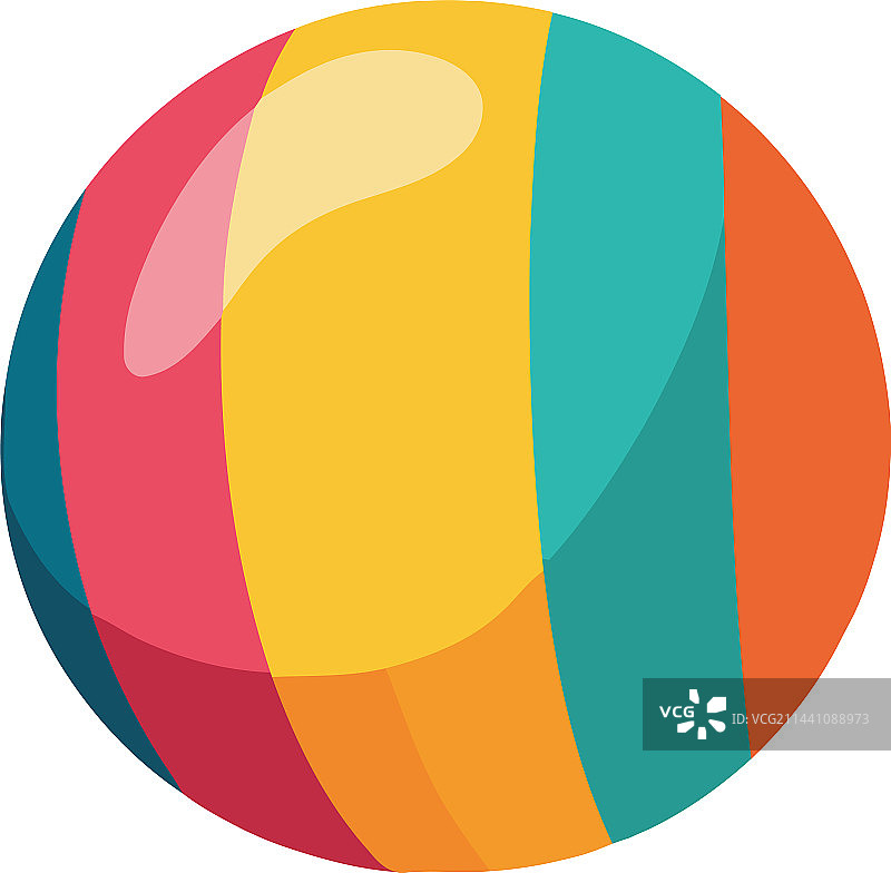 沙滩球图片素材