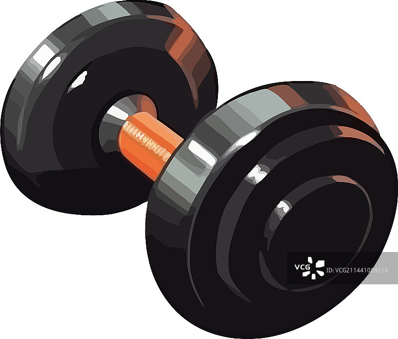 用于锻炼的重型哑铃图片素材