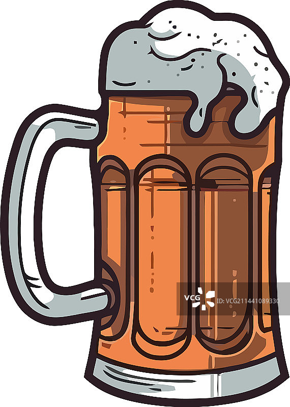 啤酒杯设计图片素材