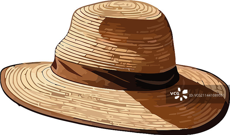 夏季探险牛仔帽图片素材