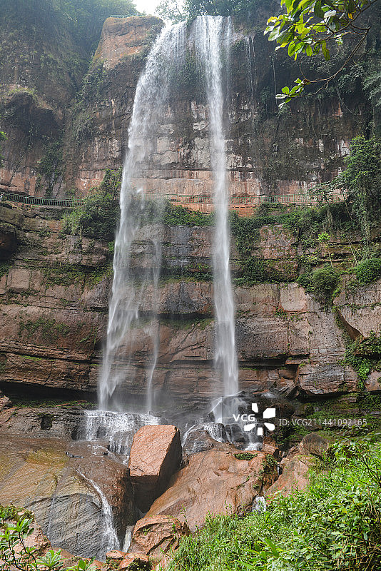 贵州赤水的瀑布图片素材