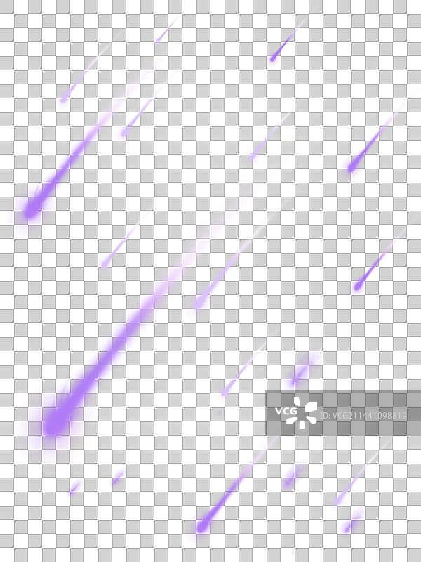 流星插画元素图片素材