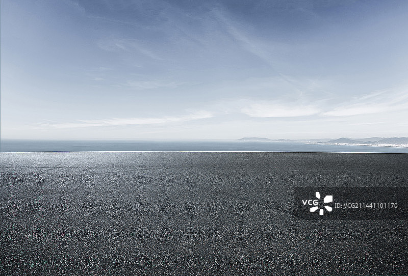 海边道路图片素材