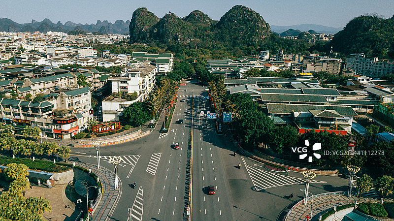 桂林七星公园普陀山图片素材