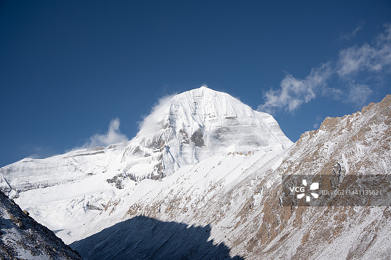 冈仁波齐  神山1图片素材