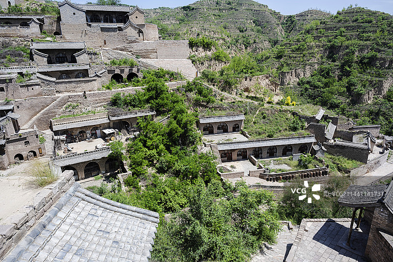 山西吕梁李家山村图片素材