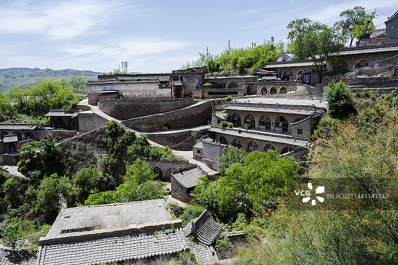 山西吕梁李家山村图片素材