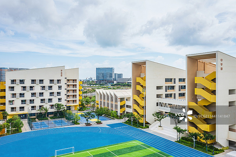 三亚崖州湾科技城上海世外教育附属外国语学校图片素材