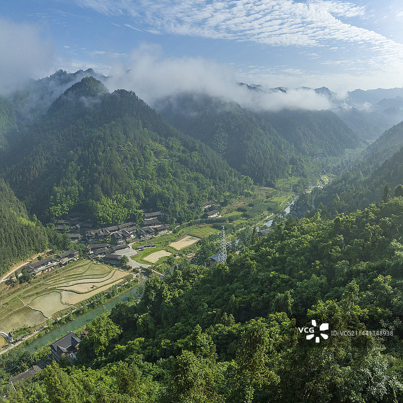 湖北省恩施州宣恩县彭家寨图片素材