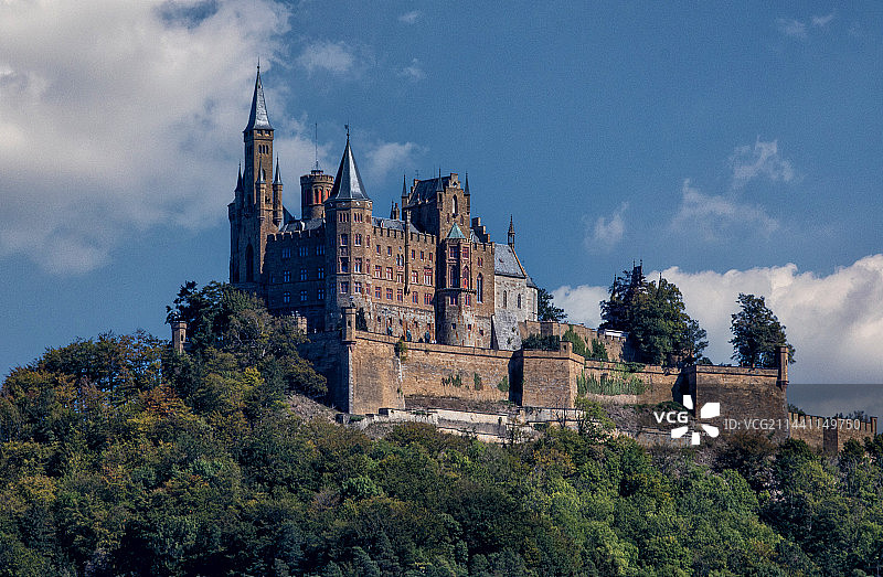 霍亨索伦城堡图片素材