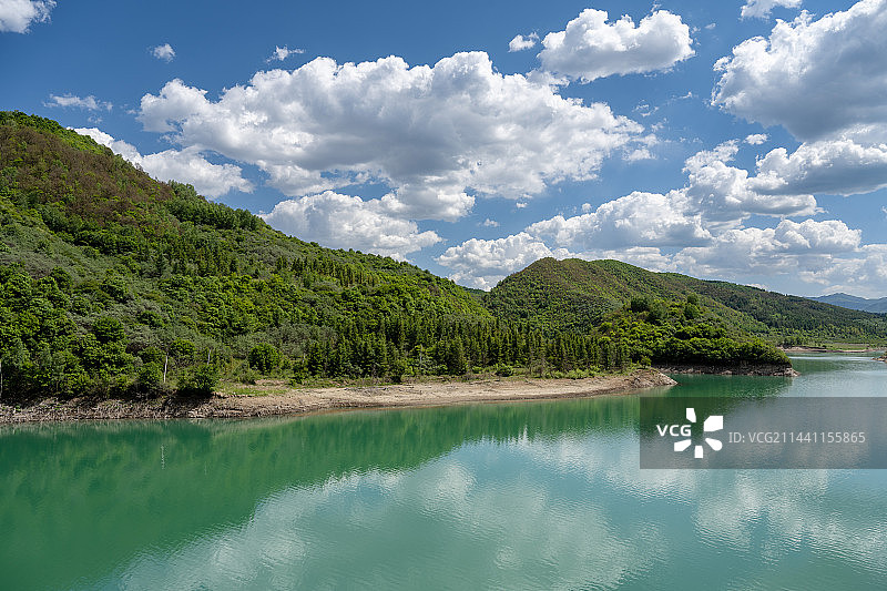 泾源县水库图片素材