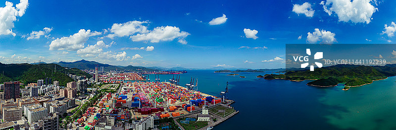 深圳盐田港图片素材