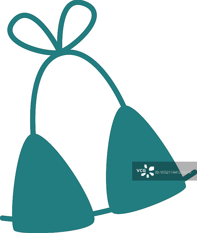 女士泳装上衣图片素材