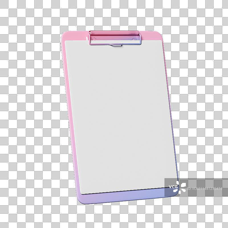 3D空白文件夹和白纸免抠元素图片素材