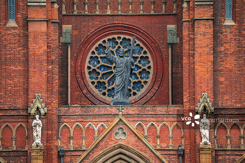 上海徐家汇天主堂图片素材