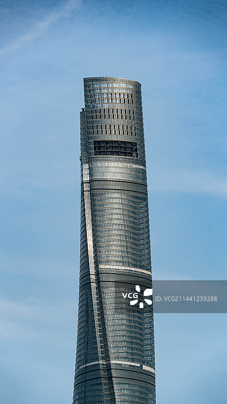 上海中心大厦特写镜头图片素材