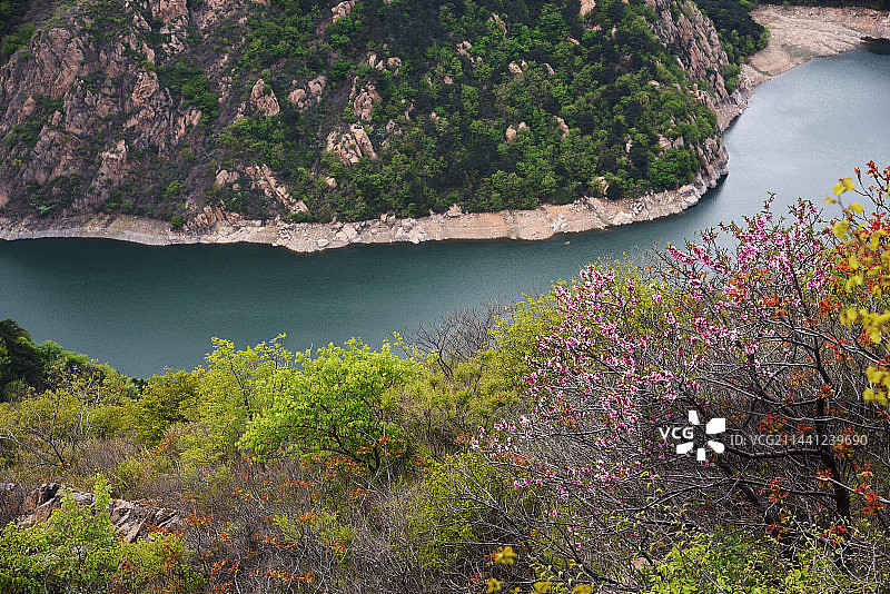 秦皇岛燕塞湖风光图片素材