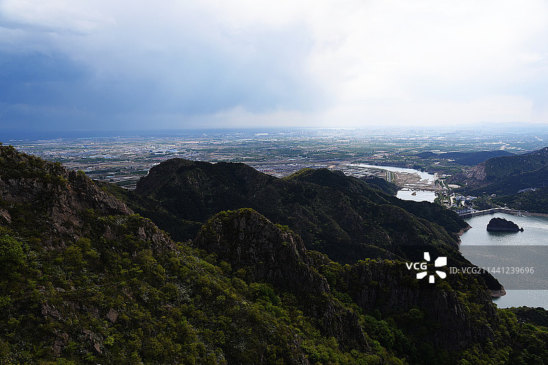 秦皇岛燕塞湖风光图片素材