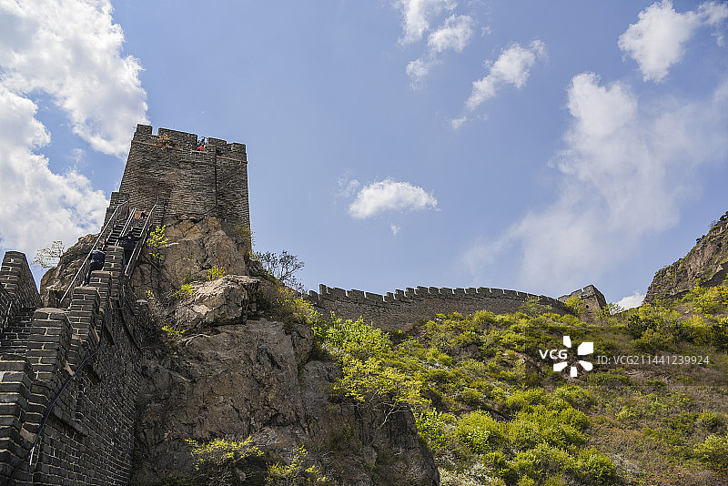 山海关角山长城图片素材