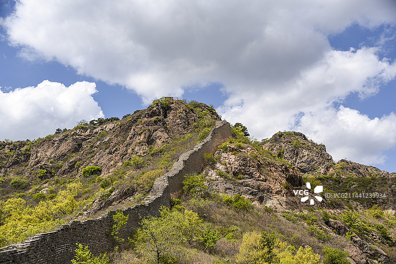 山海关角山长城图片素材